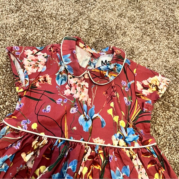 MACY’S baby girl floral print dress 6-12 Months - Picture 3 of 10